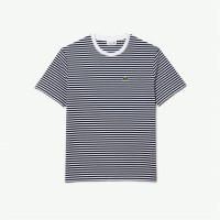 юношеска,тениска,облекла,на,разпродажба,мъжки,тениски,lacoste,striped,t,shirt,junior,navy,522