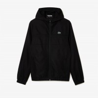 яке,мъжки,якета,lacoste,lacoste,zipped,hooded,sport,jacket,black,8vm