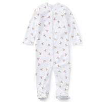 детски,облекла,polo,ralph,lauren,kids',all,over,print,footed,sleepsuit,white