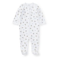 polo,ralph,lauren,kids,all,over,print,footed,sleepsuit,white,blue