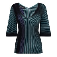 фланелка,с,къс,ръкав,дамски,ризи,emporio,armani,maglia,short,sleeve,top,nero