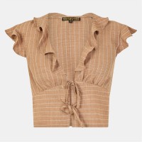елек,дамски,ризи,дамски,топове,biba,biba,strp,waistcoat,ld53,camel
