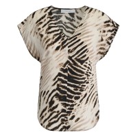дамски,ризи,dkny,women's,short,sleeve,blouse,brushed,sandbed