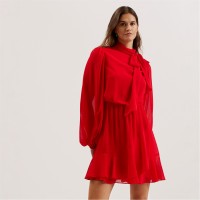 рокля,дамски,поли,и,рокли,ted,baker,ted,zebrina,dress,ld44,red
