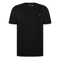 тениска,мъжки,тениски,polo,ralph,lauren,logo,custom,t,shirt,black