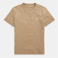 тениска,облекла,на,разпродажба,мъжки,тениски,polo,ralph,lauren,men's,regular,fit,custom,t,shirt,café,tan