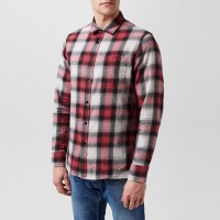 риза,с,дълъг,ръкав,мъжки,ризи,replay,men,s,chequered,long,sleeve,patterned,shirt,702,red