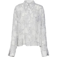 vero,moda,textured,shirt,grey,melange