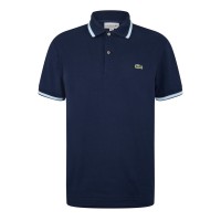 блуза,с,яка,облекла,на,разпродажба,мъжки,тениски,lacoste,men's,tipped,short,sleeve,polo,shirt,navy,166