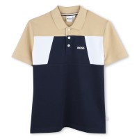 boss,colour,block,polo,shirt,juniors,navy,849