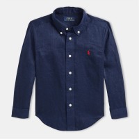юношеска,риза,с,дълъг,ръкав,детски,3/4,панталони,polo,ralph,lauren,long,sleeved,oxford,shirt,juniors,newport,navy