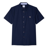 риза,мъжки,ризи,ps,paul,smith,men,s,short,sleeve,plain,shirt,blue,48