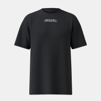 тениска,мъжки,тениски,diesel,men's,upside,down,back,print,regular,fit,t,shirt,black