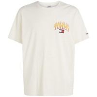 мъжки,тениски,tommy,jeans,tjm,rlx,vintage,flame,tee,white,ybh
