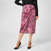 пола,поли,и,къси,панталони,biba,biba,satin,twist,detail,skirt,mixed,animal
