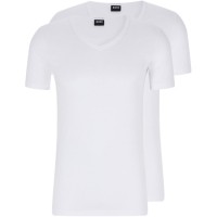 тениска,облекла,на,разпродажба,мъжки,тениски,boss,boss,2,pack,slim,t,shirt,white