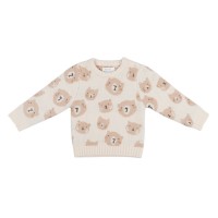 бебешки,облекла,hello,world,w,bear,knit,jm,bb44,cream