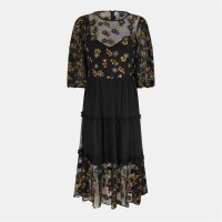 пола,поли,и,къси,панталони,french,connection,women's,camielle,embroidered,midi,skirt,01,blackout