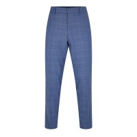 панталони,мъжки,панталони,тип,чино,boss,men,s,h,genius,suit,trousers,blue,check