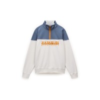 облекла,на,разпродажба,мъжки,ежедневни,облекла,мъжки,горнища,с,качулка,napapijri,men's,quarter,zip,fleece,white,whisper