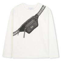 тениска,marc,jacobs,kids,long,sleeve,t,shirt,cream
