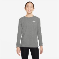 разпродажба,nike,детски,3/4,панталони,детски,тениски,nike,nike,k,nsw,ls,t,emb,jn99,dk,grey,heather