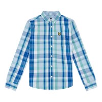 тениска,детски,3/4,панталони,детски,тениски,lyle,and,scott,kids',long,sleeve,t,shirt,chambray,blue