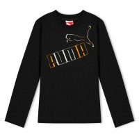 юношеска,тениска,разпродажба,puma,детски,3/4,панталони,детски,тениски,puma,multicolor,ls,tee,juniors,black