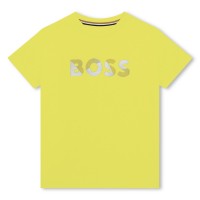 юношеска,тениска,детски,облекла,boss,short,sleeve,t,shirt,juniors,lime,609