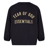 юношеска,тениска,fear,of,god,essentials,jersey,crewneck,tee,juniors,black