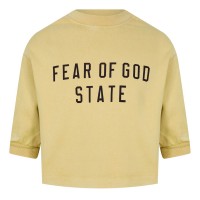 детска,тениска,детски,3/4,панталони,fear,of,god,essentials,unisex,kids',logo,long,sleeve,t,shirt,amber