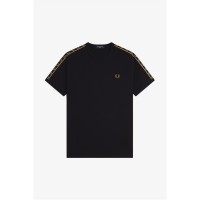 мъжки,тениски,fred,perry,tee,black,shade,s77