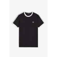мъжки,тениски,fred,perry,tee,black,102