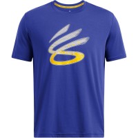 мъжка,тениска,разпродажба,under,armour,мъжки,тениски,under,armour,curry,logo,trend,t,shirt,mens,blue,wht,yellow