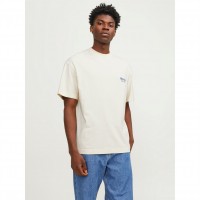 тениска,мъжки,тениски,jack,and,jones,santorini,short,sleeve,t,shirt,buttercream