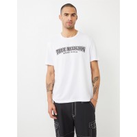 мъжки,тениски,true,religion,painted,horseshoe,relaxed,tee,white