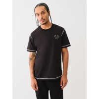 мъжки,тениски,true,religion,big,t,horseshoe,tee,black