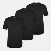тениска,мъжки,тениски,boss,men's,regular,fit,bamboo,3,pack,t,shirts,black,001