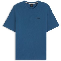 тениска,мъжки,тениски,boss,men's,waffle,t,shirt,structured,design,blue,462