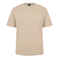 тениска,мъжки,тениски,boss,men's,waffle,t,shirt,structured,design,beige,275
