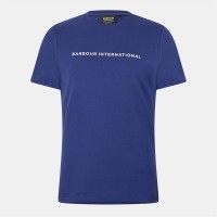 тениска,мъжки,тениски,barbour,international,men's,oversized,collins,t,shirt,insig,blue,bu77