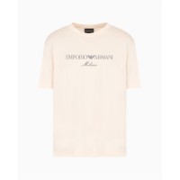 тениска,облекла,на,разпродажба,мъжки,тениски,emporio,armani,men's,regular,fit,t,shirt,ecru,dis,1,emb