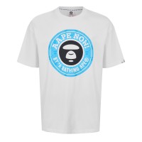 тениска,мъжки,тениски,aape,men,s,starbuck,oversized,fit,oversized,t,shirt,ivory