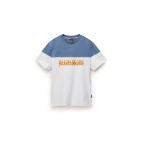 тениска,облекла,на,разпродажба,мъжки,тениски,napapijri,men's,saturnia,regular,fit,t,shirt,white,whisper