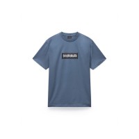 мъжка,тениска,мъжки,тениски,napapijri,nap,box,logo,short,sleeve,t,shirt,mens,stormy,weat,g1y