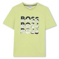 тениска,детски,3/4,панталони,boss,kids',multi,logo,t,shirt,apple,607