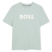 тениска,boss,kids,logo,t,shirt,sprout,green