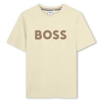 тениска,детски,3/4,панталони,детски,облекла,boss,kids',logo,t,shirt,sand