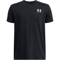юношеска,тениска,разпродажба,under,armour,детски,тениски,under,armour,taped,short,sleeve,t,shirt,juniors,black,white