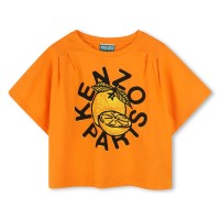 тениска,детски,3/4,панталони,kenzo,kids',logo,t,shirt,orange,423